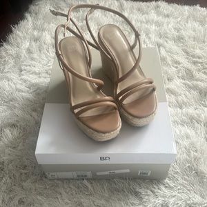 BP. Wedge Sandal size 8